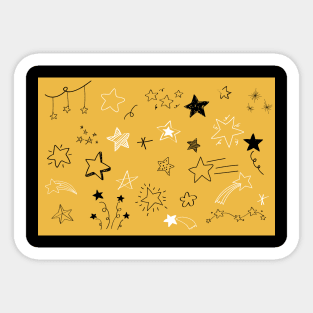 Cool Colorful Galaxy Cloth Sticker